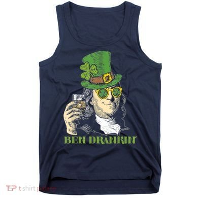 St Patricks Day, Ben Drankin, Funny St Patricks Day, St Patricks Day Drinking Tank Top