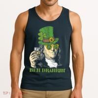 St Patricks Day, Ben Drankin, Funny St Patricks Day, St Patricks Day Drinking Tank Top thumb 3