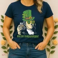 St Patricks Day, Ben Drankin, Funny St Patricks Day, St Patricks Day Drinking Women's T-Shirt thumb 2