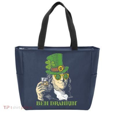 St Patricks Day, Ben Drankin, Funny St Patricks Day, St Patricks Day Drinking Bag