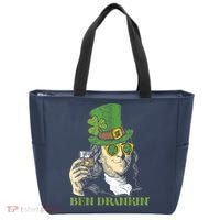 St Patricks Day, Ben Drankin, Funny St Patricks Day, St Patricks Day Drinking Tote Bag thumb 0