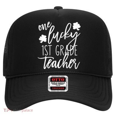 St Patricks Day One Lucky First Grade Teacher St Pattys Day Hat