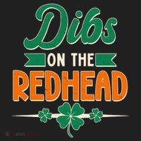 St. Patrick's Day Dibs On The Redhead Women's Sweatshirt thumb 2