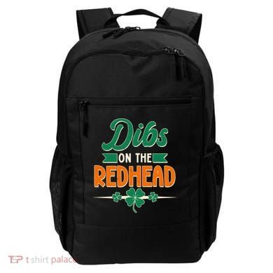 St. Patrick's Day Dibs On The Redhead Backpack