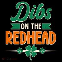 St. Patrick's Day Dibs On The Redhead Backpack thumb 2