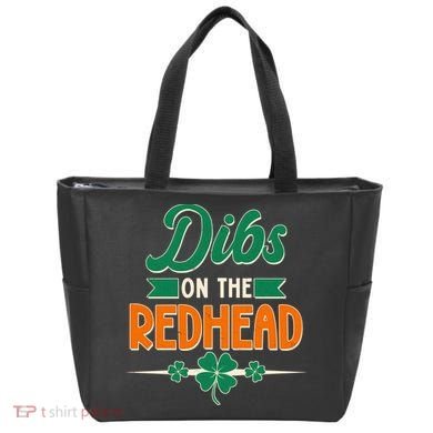 St. Patrick's Day Dibs On The Redhead Tote Bag