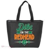 St. Patrick's Day Dibs On The Redhead Tote Bag thumb 0
