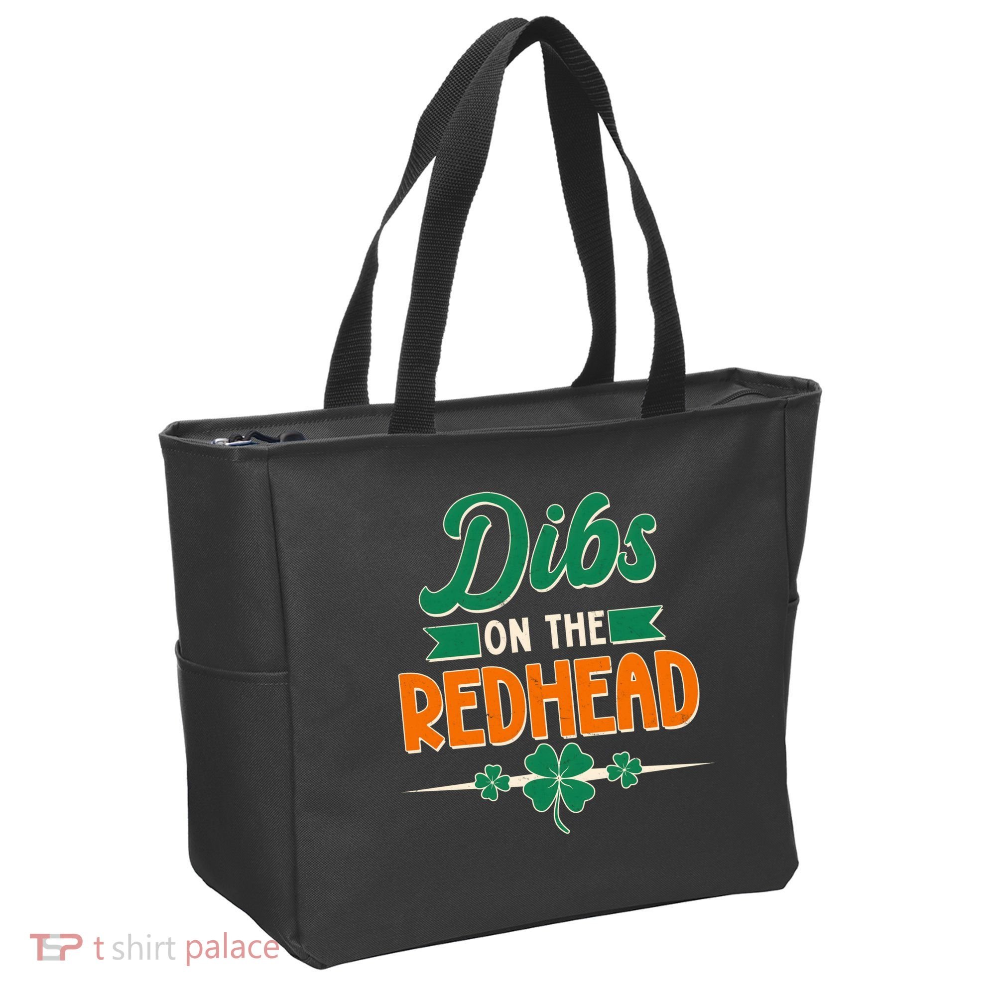St. Patrick's Day Dibs On The Redhead Tote Bag