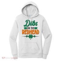 St. Patrick's Day Dibs On The Redhead Women's Hoodie thumb 0