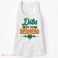 St. Patrick's Day Dibs On The Redhead Women's Tank Top thumb 0
