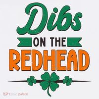 St. Patrick's Day Dibs On The Redhead Women's Tank Top thumb 5