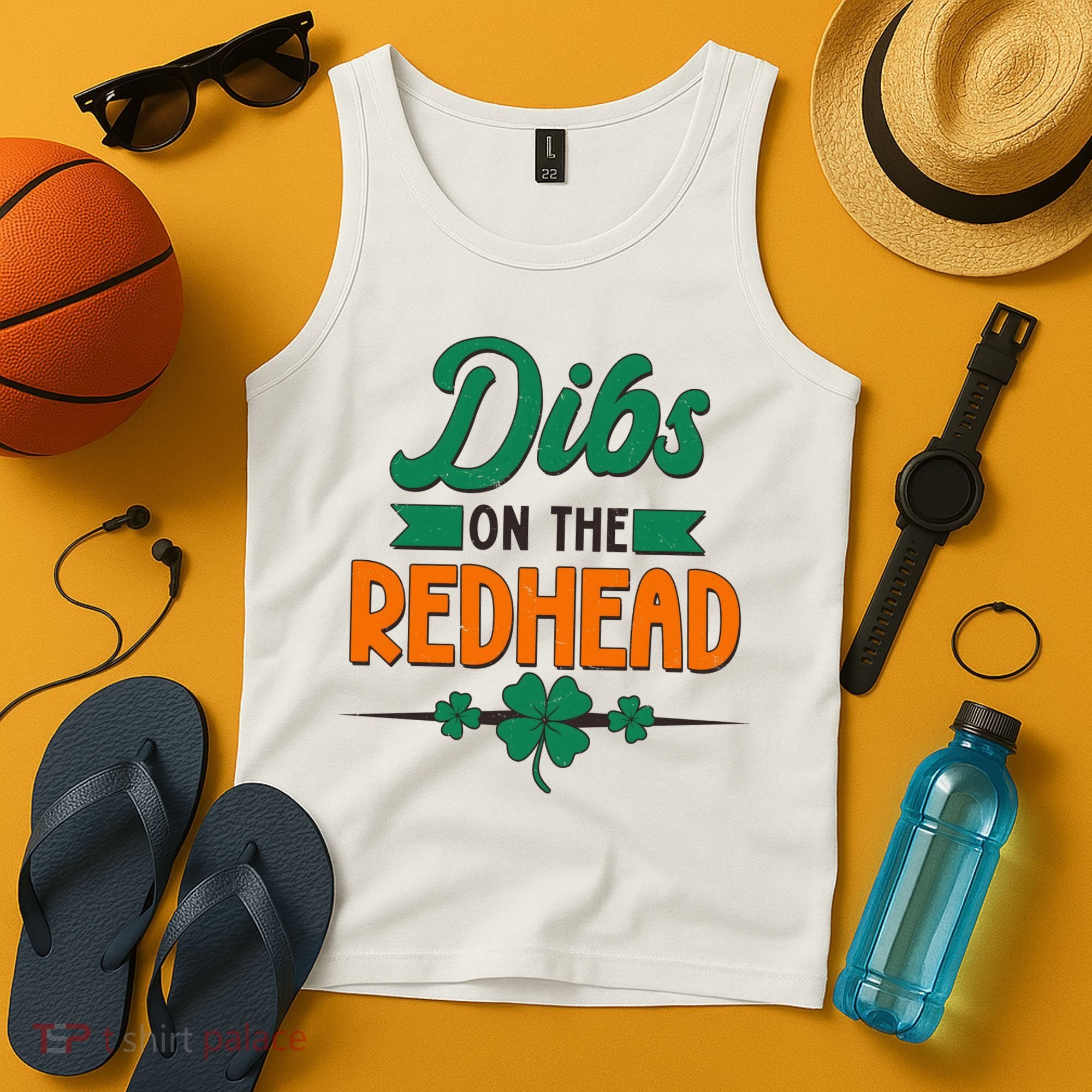 St. Patrick's Day Dibs On The Redhead Tank Top