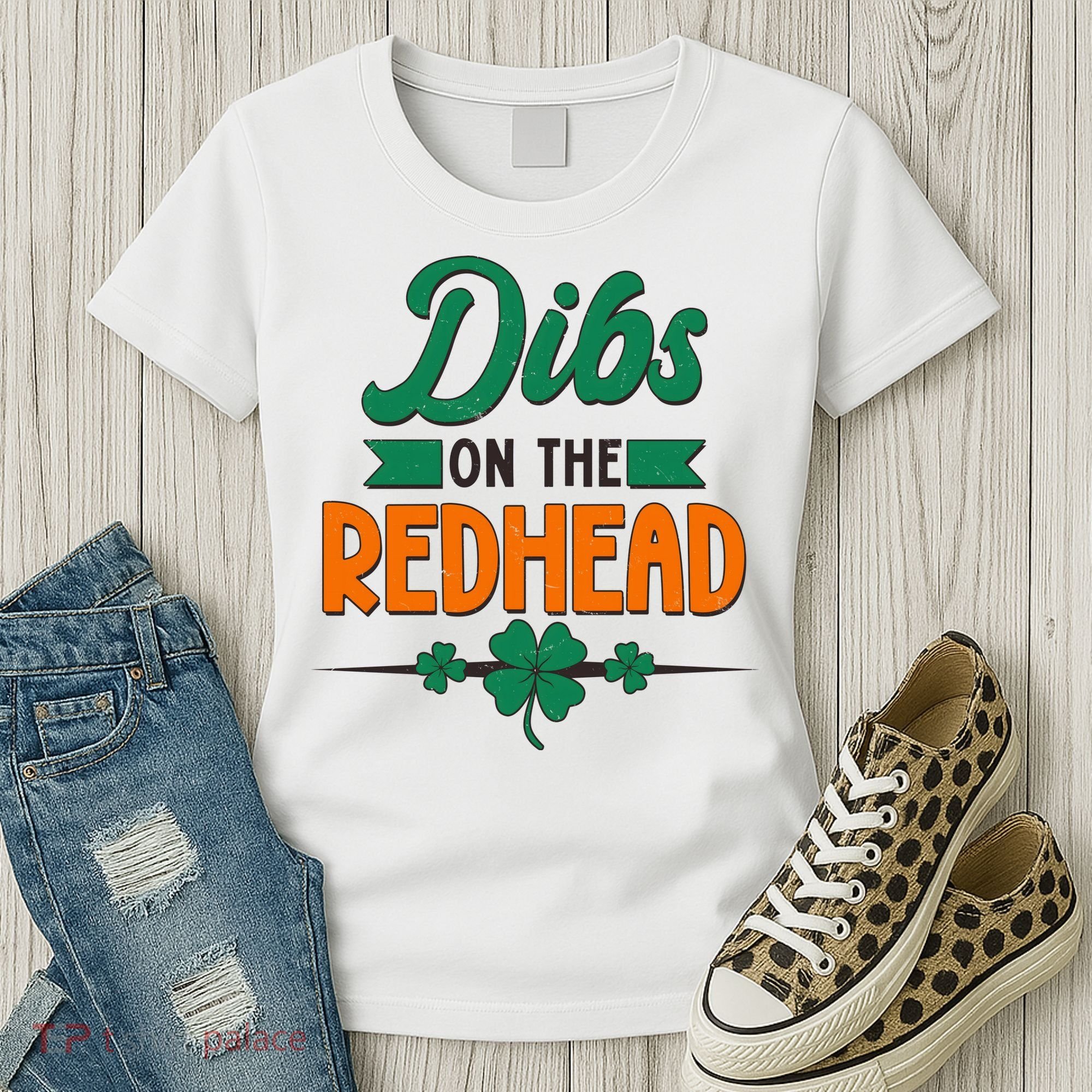 St. Patrick's Day Dibs On The Redhead Women's T-Shirt