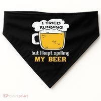 St Patrick's Day Drinking USA-Made Doggie Bandana thumb 0