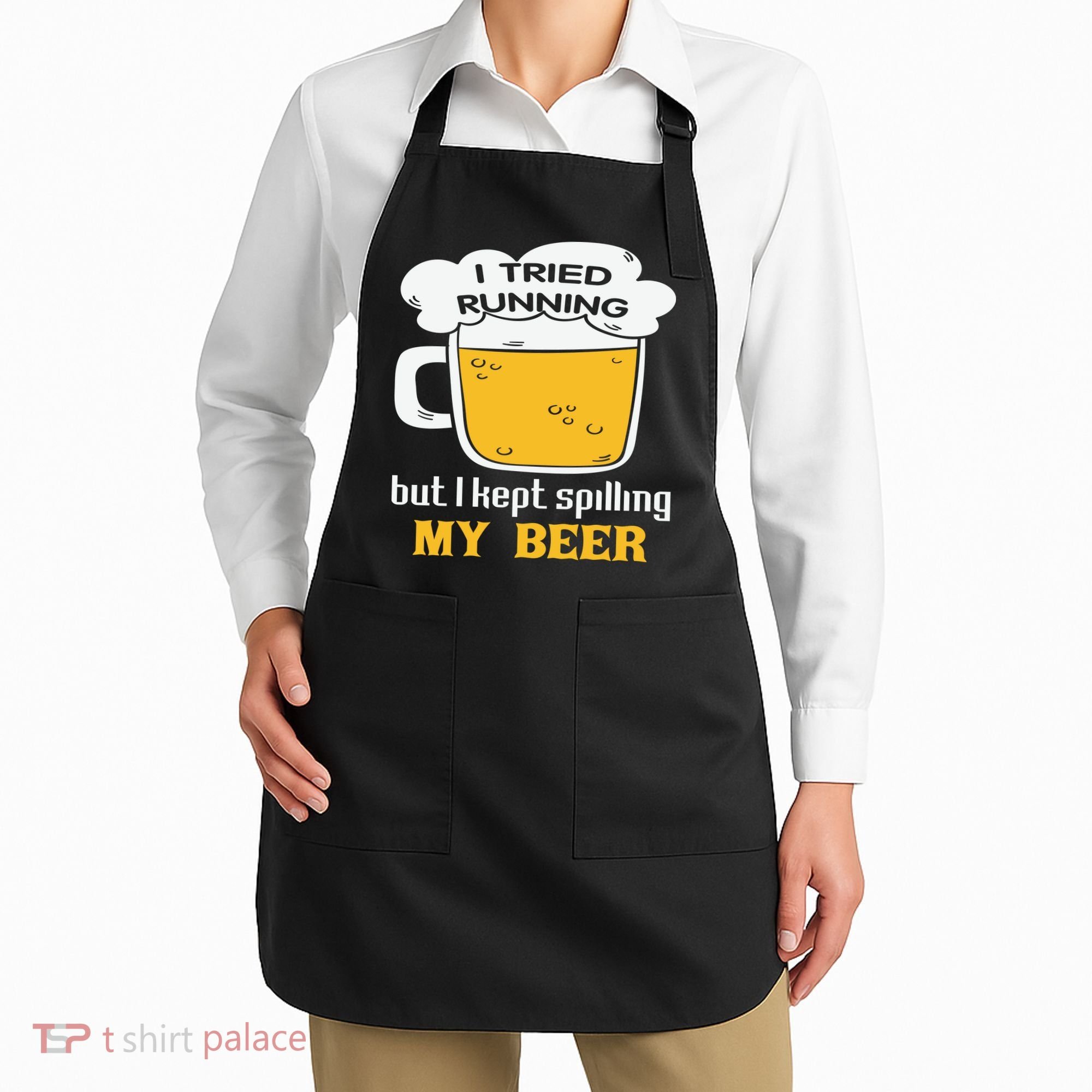 St Patrick's Day Drinking Apron