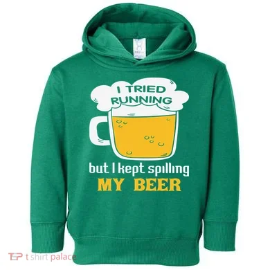 St Patrick's Day Drinking Toddler Hoodie