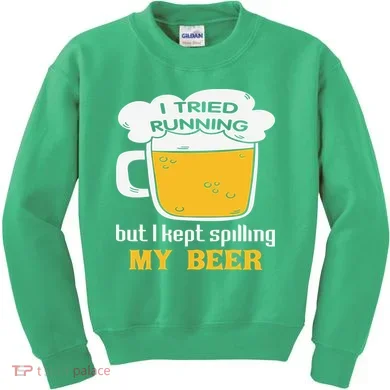 St Patrick's Day Drinking Kids Sweatshirt