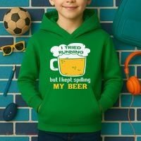 St Patrick's Day Drinking Kids Hoodie thumb 2