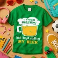 St Patrick's Day Drinking Kids T-Shirt thumb 3