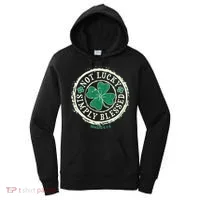 St. Patrick's Day Not Lucky Simply Blessed Romans 4 78 Women's Hoodie thumb 0
