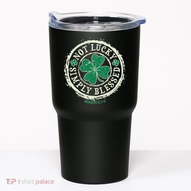 St. Patrick's Day Not Lucky Simply Blessed Romans 4 78 Tumbler