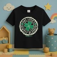 St. Patrick's Day Not Lucky Simply Blessed Romans 4 78 Toddler T-Shirt thumb 3