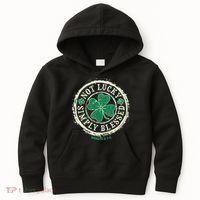 St. Patrick's Day Not Lucky Simply Blessed Romans 4 78 Kids Hoodie thumb 0