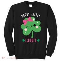 St Patricks Day Sassy Little Lassie Cute Funny Sweatshirt thumb 0