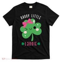 St Patricks Day Sassy Little Lassie Cute Funny T-Shirt thumb 0