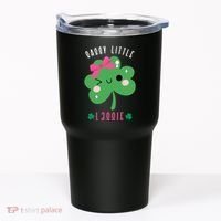 St Patricks Day Sassy Little Lassie Cute Funny Tumbler thumb 0