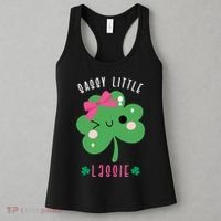 St Patricks Day Sassy Little Lassie Cute Funny Women's Tank Top thumb 3