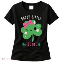 St Patricks Day Sassy Little Lassie Cute Funny Women's T-Shirt thumb 0
