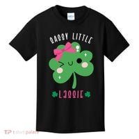 St Patricks Day Sassy Little Lassie Cute Funny Kids T-Shirt thumb 0