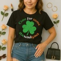 St Patrick's Day Time For Some Shenanigans Comfort Colors Boxy T-Shirt thumb 2