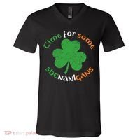 St Patrick's Day Time For Some Shenanigans V-Neck T-Shirt thumb 0