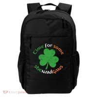 St Patrick's Day Time For Some Shenanigans Backpack thumb 0