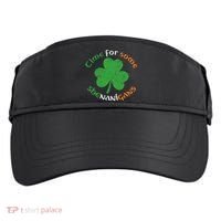 St Patrick's Day Time For Some Shenanigans Adult Drive Performance Visor thumb 0