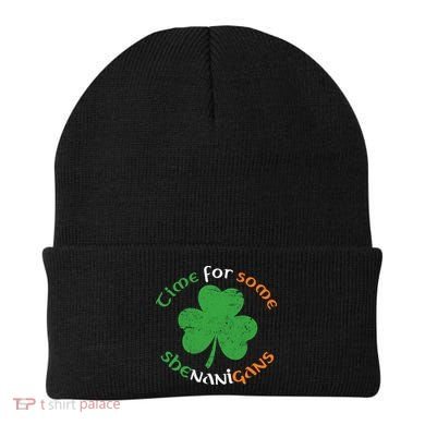 St Patrick's Day Time For Some Shenanigans Beanie