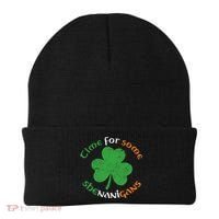 St Patrick's Day Time For Some Shenanigans Beanie thumb 0