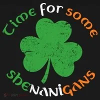 St Patrick's Day Time For Some Shenanigans Tank Top thumb 6