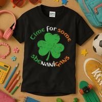St Patrick's Day Time For Some Shenanigans Kids T-Shirt thumb 3