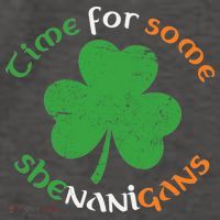 St Patrick's Day Time For Some Shenanigans Vector Backpack thumb 2