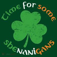 St Patrick's Day Time For Some Shenanigans Apron thumb 3