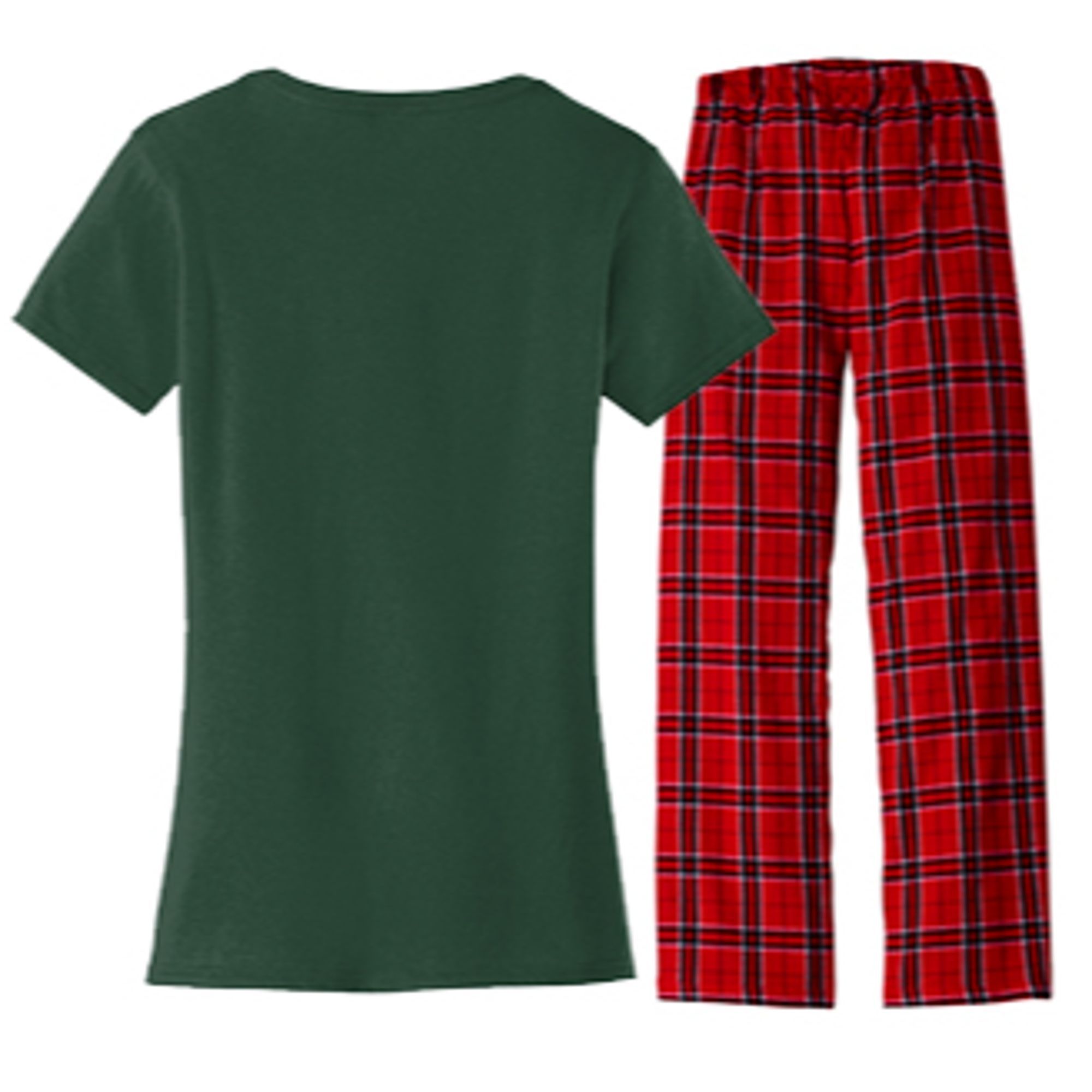 St Patrick's Day Time For Some Shenanigans Women's Flannel Pajama Set