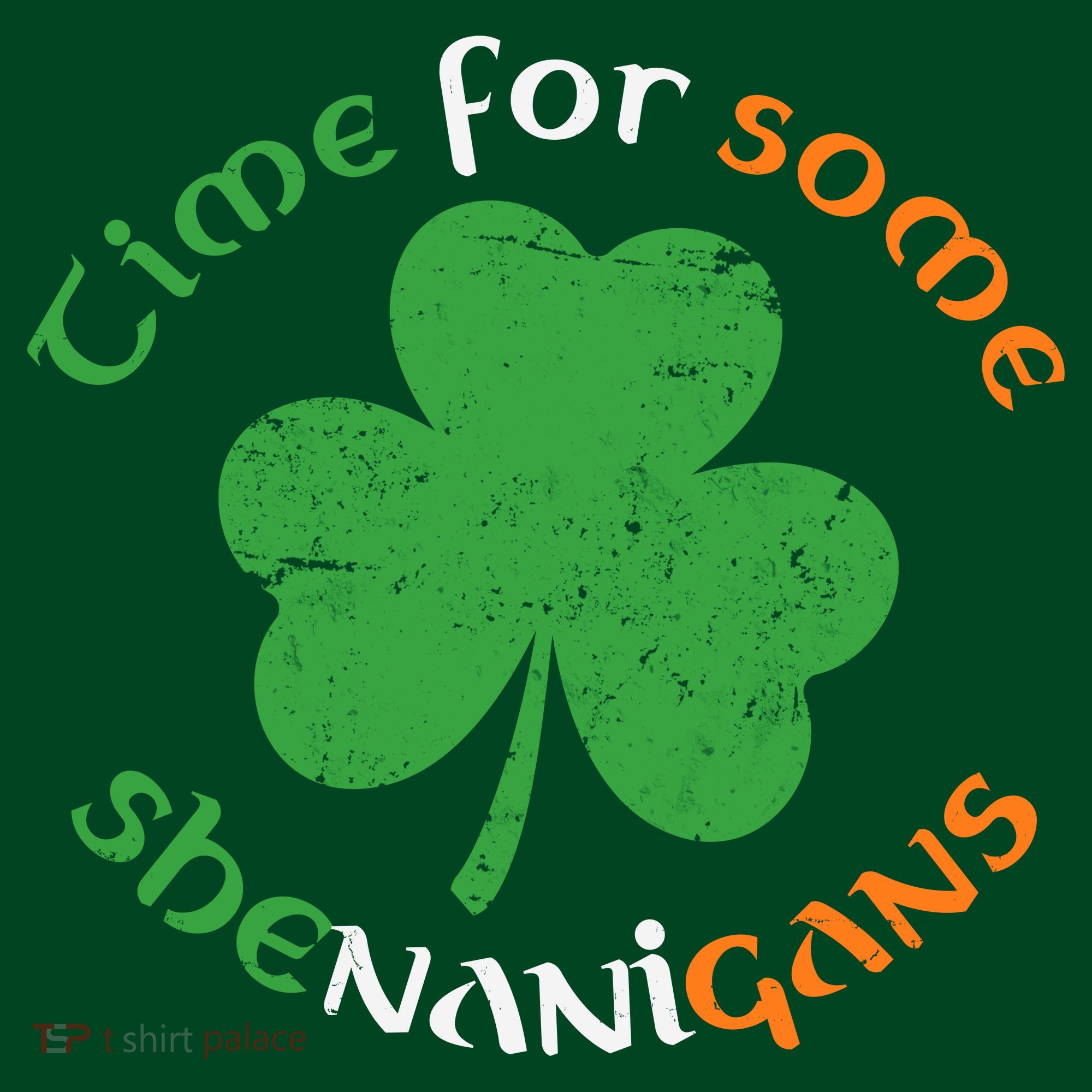 St Patrick's Day Time For Some Shenanigans Women's Flannel Pajama Set