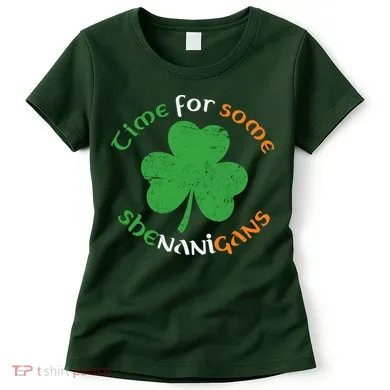 St Patrick's Day Time For Some Shenanigans Women's T-Shirt
