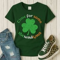 St Patrick's Day Time For Some Shenanigans Women's T-Shirt thumb 3