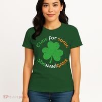 St Patrick's Day Time For Some Shenanigans Women's T-Shirt thumb 4