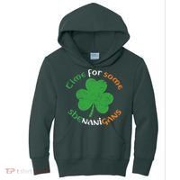 St Patrick's Day Time For Some Shenanigans Kids Hoodie thumb 0