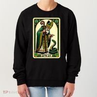 St Patricks Day Tarot Card GoN Git Funny St Patrick Women's Sweatshirt thumb 0
